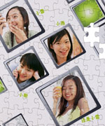 个性拼图diy